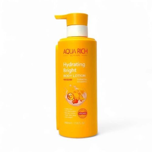Aqua Rich Hydrating Bright Body Lotion (Tumeric & Vitamin c)500ml